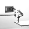 Регулируема стойка за монитор GemBird MA-DA1P-01, 17"-32", до 9кг, Черна 15