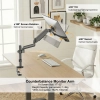 Регулируема стойка за монитор GemBird MA-DA1P-01, 17"-32", до 9кг, Черна 11