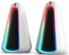 Геймърски тонколони Marvo Monka Zilla SG-500, 6W, RGB, Бели 2