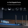 Безжичен рутер Mercusys MR25BE, BE3600, Dual Band, Wi-Fi 7, Черен 8