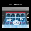 Суич Mercusys MS126CP, 24-портов, PoE+, 2 Gigabit ъплинк порта, неуправляем, Черен 8