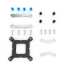 Охладител за процесор Montech NX600 ARGB, Dual-Tower, White 6