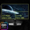 Геймърски монитор MSI MAG 271QP QD-OLED X28, 26.5" QD-OLED, WQHD (2560 x 1440), 280Hz, 0.03ms, FreeSync Premium Pro, Черен | 9S6-3CF19T-001 10