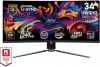 Геймърски монитор MSI MPG 341CQPX QD-OLED, 34,18" QD-OLED, UWQHD (3440 x 1440), 240Hz, Черен | 9S6-3DD04T-025 2