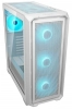 Cougar MX600 Air Pro, RGB, Mid Tower, 6 Fans, White | CGR-2SC9W-PRO 3