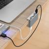 USB хъб Orico MH4PU-SV-BP, 4-портов,  USB 3.0, Сив  5