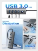USB хъб Orico PDD4U-U3, 4-портов,  	USB 3.0, Сив | PDD4U-U3-015-GY 3