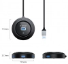 USB хъб Orico, 4-портов, USB 3.0, Черен | YK2-U3-18-BK 2