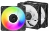 Комплект вентилатори Arctic P12 Pro A-RGB, 3 х 120 mm, PWM, Черен | ACFAN00310A 1