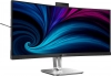 Монитор Philips 34B2U6603CH, 34" Curved, VA, QHD (3440 x 1440), 120Hz, 4ms, Thunderbolt 4, Ethernet (RJ-45), Черен | 34B2U6603CH/00 3
