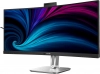 Монитор Philips 34B2U6603CH, 34" Curved, VA, QHD (3440 x 1440), 120Hz, 4ms, Thunderbolt 4, Ethernet (RJ-45), Черен | 34B2U6603CH/00 4
