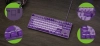 Геймърска клавиатура Fury Gaming Kanabo K2, US Layout, White backlight, Лилава | NFU-2351 8