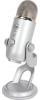 Настолен микрофон Logitech YETI Premium Multi-Pattern with Blue voice, Silver | 988-000238
 4