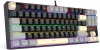 Геймърска механична клавиатура Redragon Kumara, RGB осветление, Red Switch, Черна/Сива | K552LGY-RGB 3
