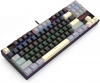 Геймърска механична клавиатура Redragon Kumara, RGB осветление, Red Switch, Черна/Сива | K552LGY-RGB 5