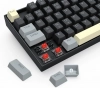 Геймърска механична клавиатура Redragon Kumara, RGB осветление, Red Switch, Черна/Сива | K552LGY-RGB 7