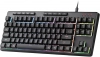 Геймърска клавиатура Redragon Shiva TKL K516-RGB, RGB осветление, Черна | K516-RGB 1