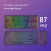 Геймърска безжична клавиатура Redragon Uranus Pro, RGB, White Redragon линейни суичове, Черна | K737B-RGB-PRO 8