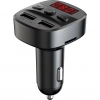 Зарядно за кола Serioux ABFM60, FM трансмитер, Bluetooth, 2 x USB, Черно 4