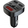 Зарядно за кола Serioux ABFM60, FM трансмитер, Bluetooth, 2 x USB, Черно 3