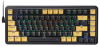 Геймърска механична клавиатура Redragon Elf RGB, Orange Switch, Черна/Жълта | K649PY-RGB 1