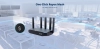 Безжичен рутер Ruijie Reyee RG-EG105GW-X, AX3000, Wi-Fi 6, USB2.0, Cloud, Черен 8