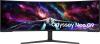 Геймърски монитор Samsung Odyssey Neo G9 G95NC 57", Curved, VA, DUAL UHD (7680 x 2160), 240 Hz, 1ms, FreeSync, HDR, Черен/Бял | LS57CG952NUXEN 1