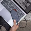 Външен SSD диск SanDisk Extreme Pro, 2TB, USB4 Type-C, Черен | 	SDSSDE82-2T00-G25 4