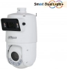 IP камера за вътрешно и външно видеонаблюдение Dahua, 2 x 4MP, 2.8 мм, PTZ 5 мм – 125 мм | SDT4E425-4F-GB-A-PV1-0400 4