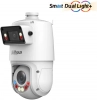 IP камера за вътрешно и външно видеонаблюдение Dahua, 2 x 4MP, 2.8 мм, PTZ 5 мм – 125 мм | SDT4E425-4F-GB-A-PV1-0400 5