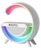 Bluetooth тонколона Marvo SG-302, 5W, RGB, 15W станция за безжично зареждане, Бяла 5
