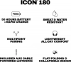 Безжични Bluetooth слушалки Skullcandy ICON 180, Черни | S5IEW-T740 11