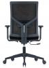 Ергономичен офис стол RFG Snow Black W с подлакътници - Черен 4