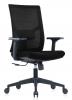 Ергономичен офис стол RFG Snow Black W с подлакътници - Черен 1