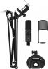 Настолен микрофон Streamplify RGB, стойка за захващане на бюро, Черен | SPMC-MZ1C227 5