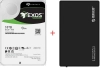 Външен хард диск Seagate Exos X20, 18TB HDD, 3.5" SATA3, USB 3.0, Recertified (Zero Hours) запечатан | ST18000NM003D-FR + 3588US3 1