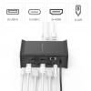 Докинг станция Hama Connect2Office Black, 9-портова, USB-C, Черна | 200150 3
