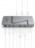 Докинг станция Hama Connect2Office Speed, 10-портова, USB4 Type-C, 140W PD, 2.5G Ethernet, Сива | 200200 4