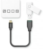 Преходник Hama USB-A M / USB-C F 3.2 Gen 1, 0.15м, Черен | 201605 3