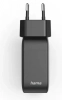 Адаптер за зареждане Hama, GaN, 100W PD, 2 x USB-C, 1 x USB-A, Черен | 201962 5
