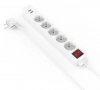 Разклонител Hama, 5 гнезда, 2 x USB-A, 1.4 м, Бял | 223183 3