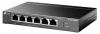 Switch TP-Link TL-SG1006PP, 6-портов, Gigabit, 3 x PoE+,1 x PoE++,  Сив  2