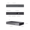 Суич TP-Link Omada DS1008X, 8-портов, 10G, неуправляем 6