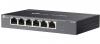 Суич TP-Link Omada DS106P, 6-портов, с 4-портов PoE+, неуправляем 2