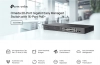 Суич TP-Link Omada ES220GMP, 20-портов, Gigabit Easy Managed Switch с 16 PoE+ порта 6