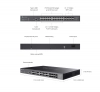 Суич TP-Link Omada SX3832MPP, 32-портов L2+ управляем с 24-порта PoE++ 7