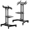 Мобилна стойка за телевизор ONKRON TS1350-B, 32" - 70", до 49 кг, Черна 3