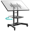 Мобилна стойка за телевизор ONKRON TS1350-B, 32" - 70", до 49 кг, Черна 4