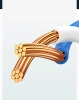 Мрежов кабел Ugreen 20161 Cat 6, RJ-45 към RJ-45, 3м, Черен | 20161 4