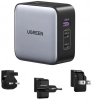 Адаптер за зареждане Ugreen CD296 90409, 65W, USB-A/C с адаптери за US,UK,EU | UG90409 2
